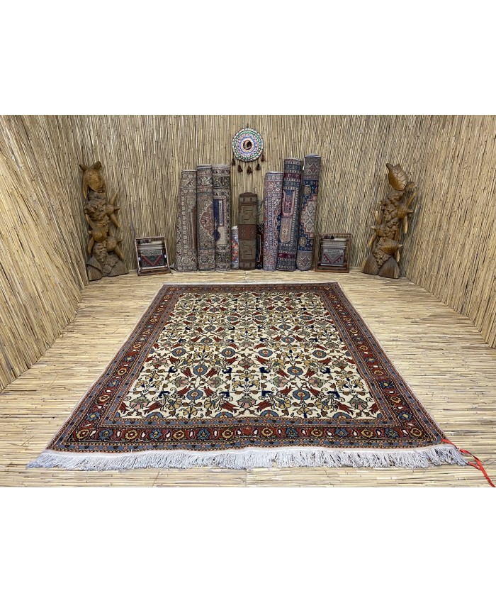 Turkish Hereke Handmade Original Wool on Cotton Carpet – FREE SHIPPING..!